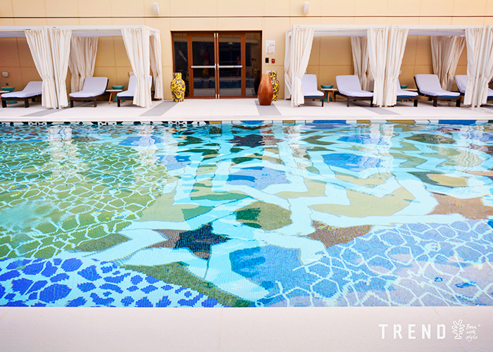 Bespoke Mosaics for Luxury Pools by TREND Group