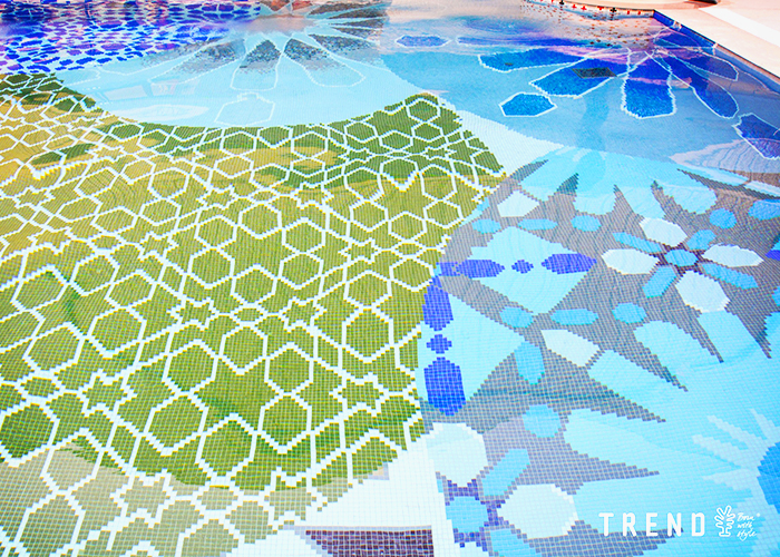 Bespoke Mosaics for Luxury Pools by TREND Group