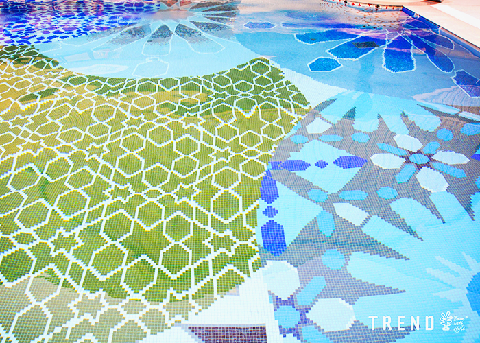 Bespoke Mosaics for Luxury Pools by TREND Group