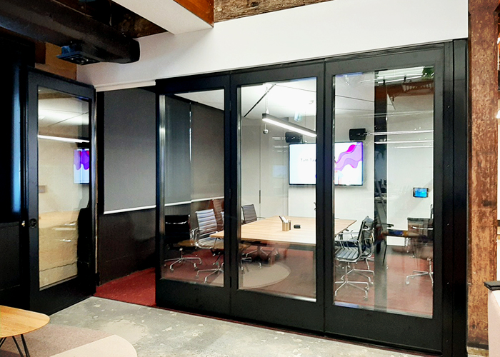 Glass Office Partitions for Enboarder from Bildspec