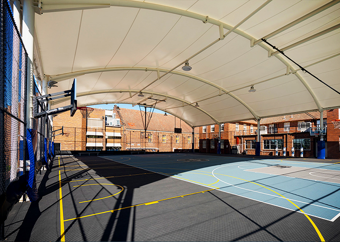 All-weather Sports Canopies - TensoSport by MakMax Australia