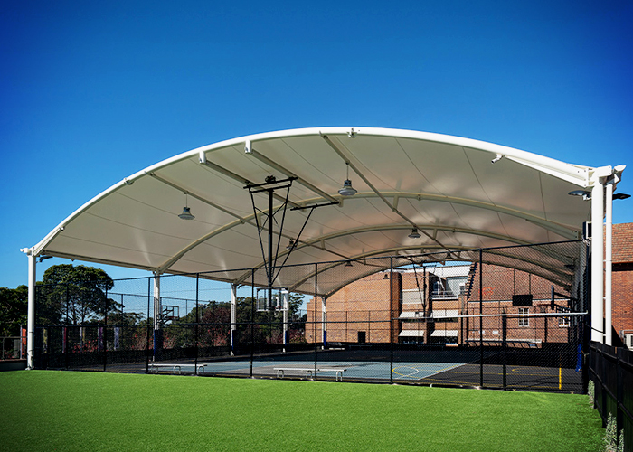 All-weather Sports Canopies - TensoSport by MakMax Australia