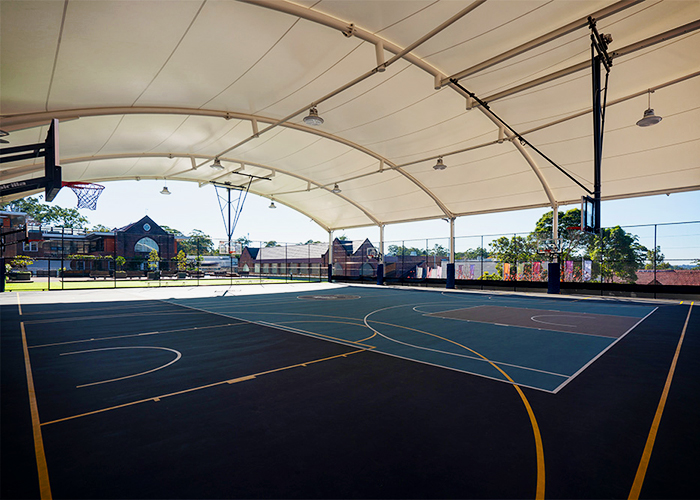 All-weather Sports Canopies - TensoSport by MakMax Australia