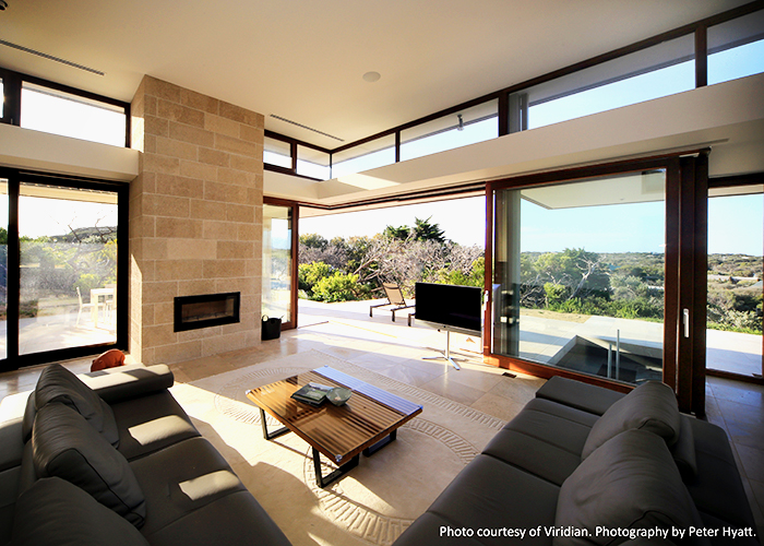 Large Windows to Create a Sense of Space by Paarhammer