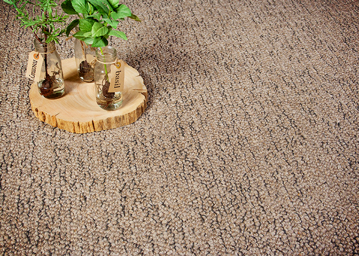 Plush Wool Carpets with Random Threading by Prestige Carpets