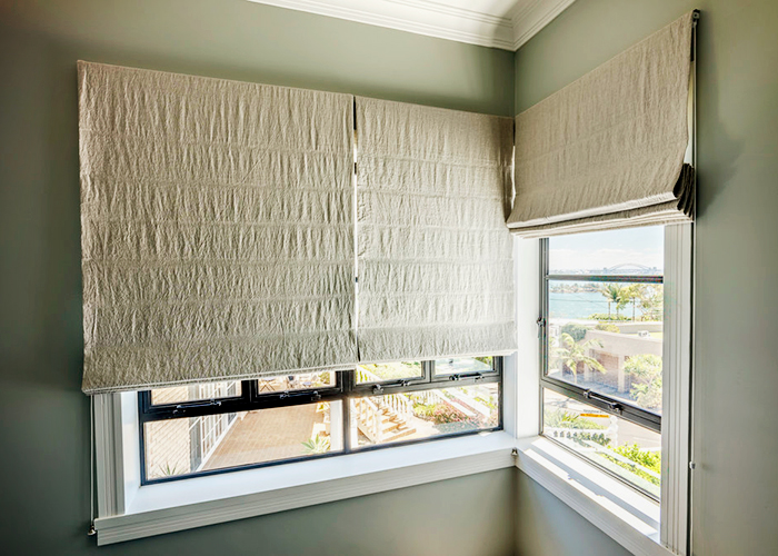 Curved Textured Curtains and Blinds from Solis Products