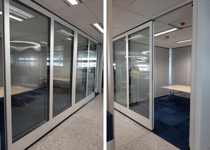 Glass Acoustic Office Partition Walls Sydney from Bildspec