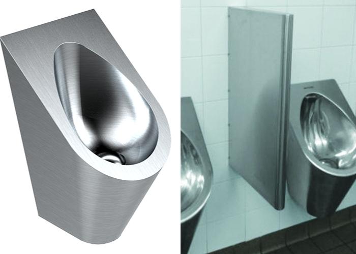 Commercial Vandal-Resistant Waterless Urinals from Britex
