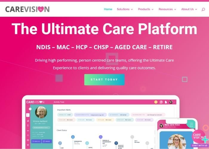CareVision Care Platform Launches New Website and Extra Features including CareVision Academy