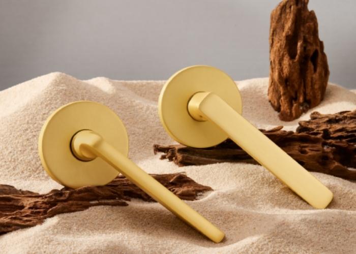 Satin Brass Door Locks and Hardware from Gainsborough