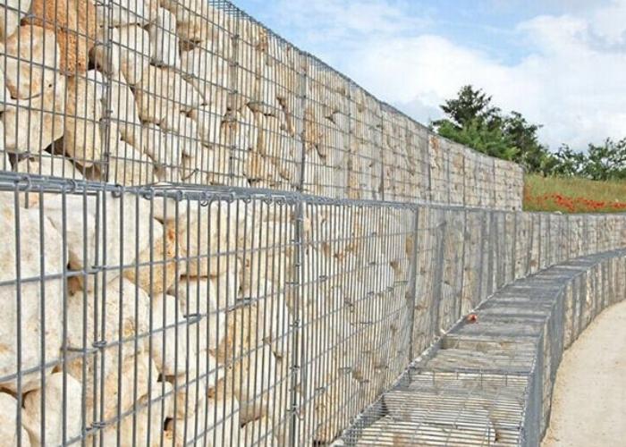 Grace Gabion Cage for Outdoor Applications by KHD