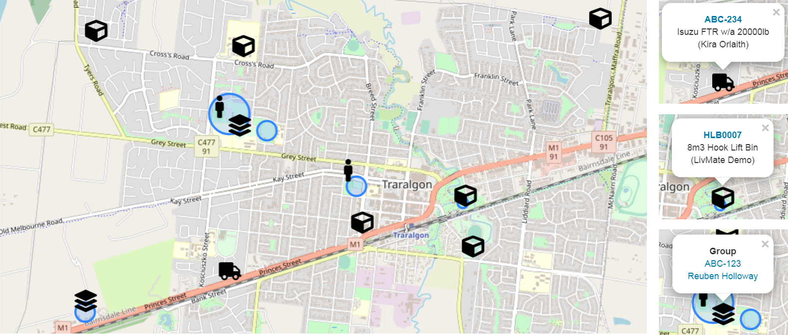 Real-Time Asset Tracking for Sites and Assets by LivMate