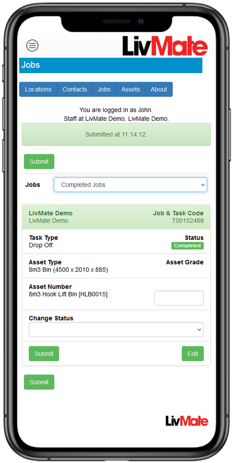 Real-Time Asset Tracking for Sites and Assets by LivMate