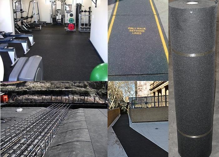 Recycled Matting for Sound Deadening and Waterproofing Protection by Projex Group