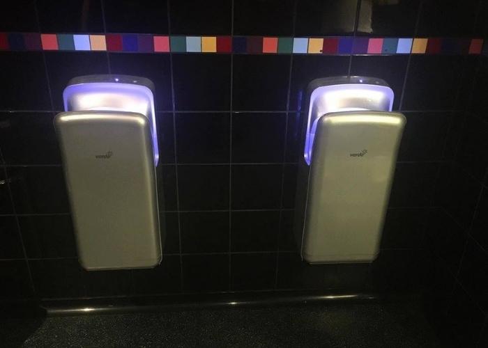 Sleek Hand Dryers for Village Cinemas by Verde Solutions