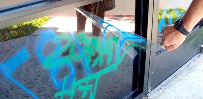 Anti-Graffiti Window Film by Window Energy Solutions