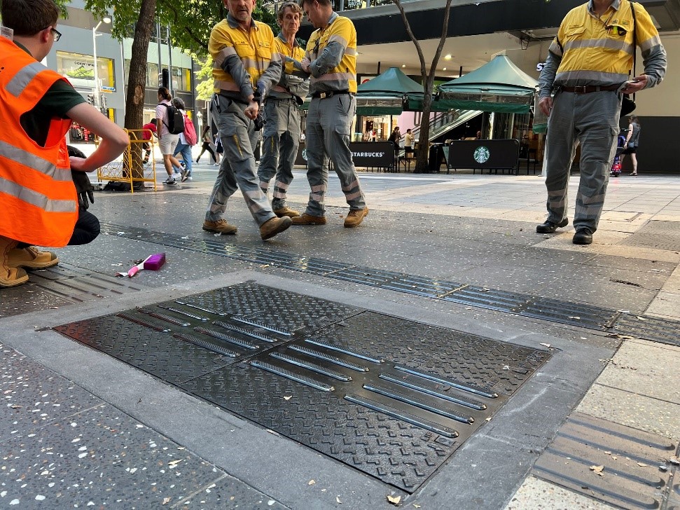 Specialized Steel Braille Segments for Access Covers by EJ Australia