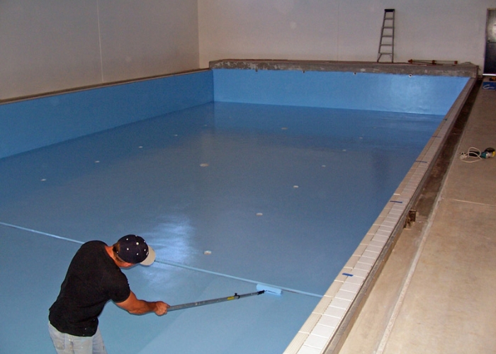 Paint Coating for Indoor Pools by Hitchins Technologies