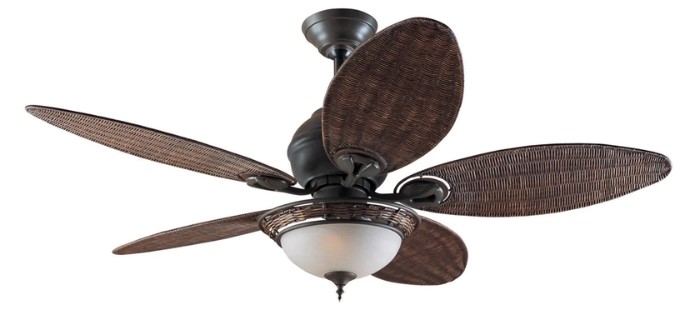 Wicker Blade Ceiling Fan by Prestige Fans