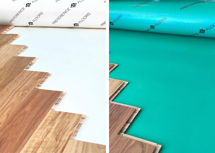 Acoustic Underlay for Floating Floor Installations by Preference Floors