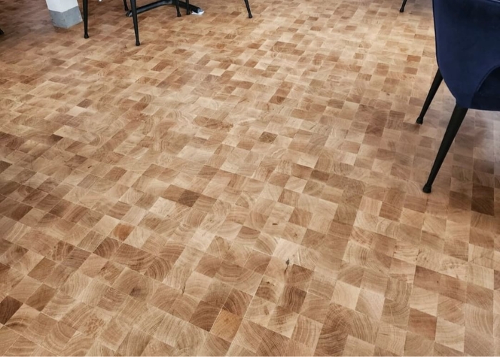 End Grain Flooring by Renaissance Parquet