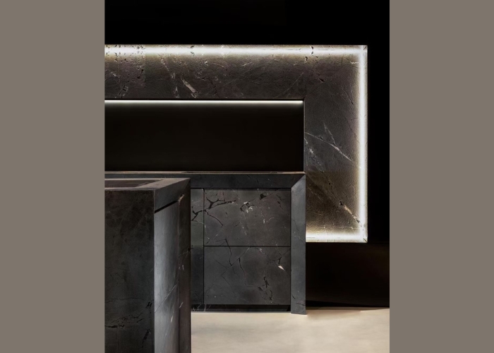 Black Q Quartzite for Modern Design by RMS Marble