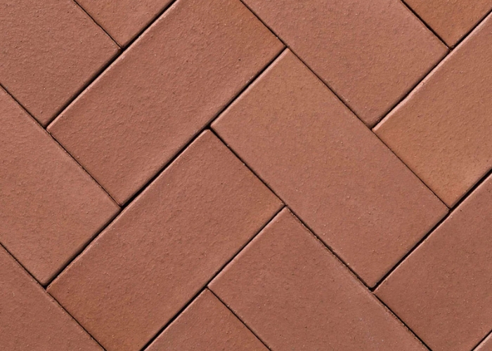 Brick Size Clay Pavers by Simons Seconds