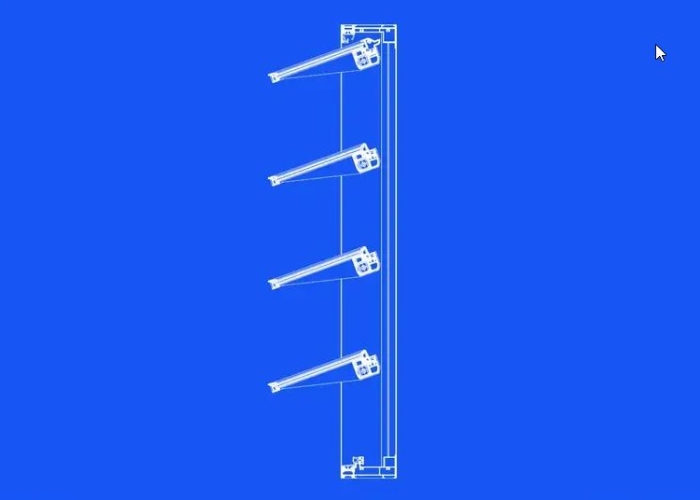 NEW Thermally Broken Large Format louvre by Safetyline Jalousie