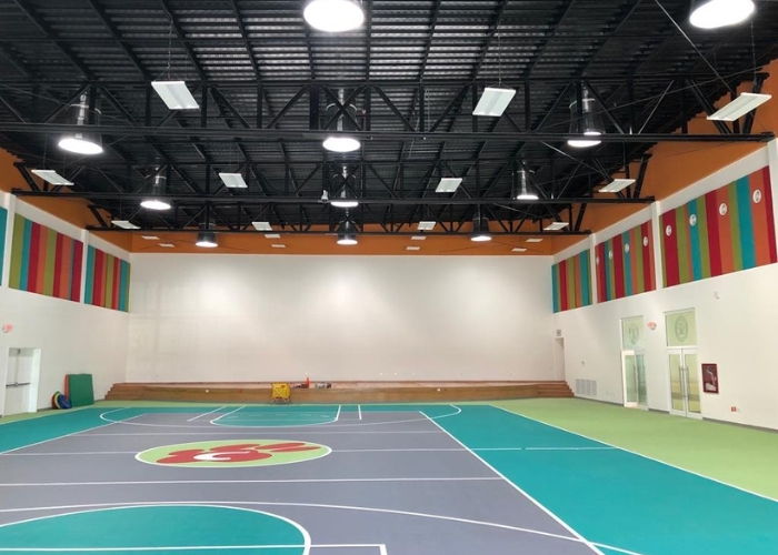 Lighting Indoor Sports Courts with Solatube