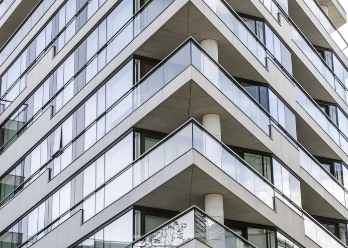 Frameless Glass Balustrade for Balconies by ALLOY