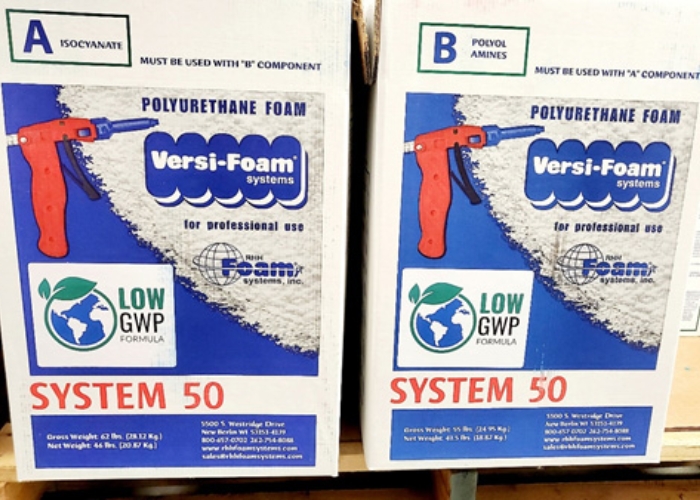 Storage Requirements for Versi-Foam Systems by Bellis