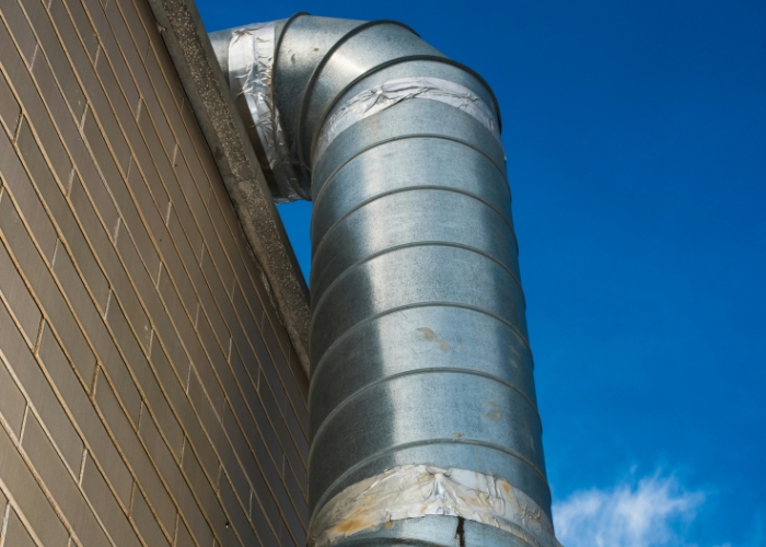 Fabric Expansion Joints for Round Ducts by Bellis