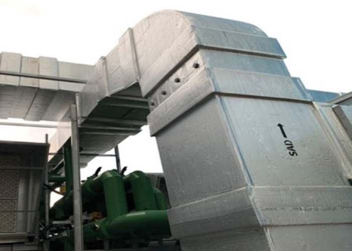 Pre-Cladded Duct Insulation for Outdoor Installations by Bellis