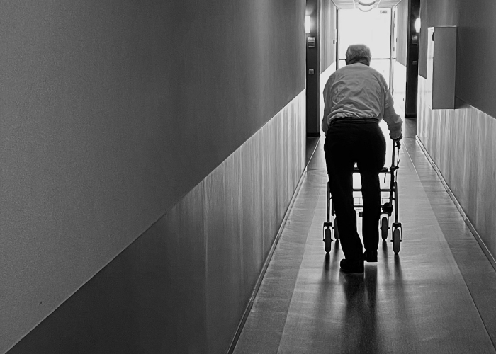 Lift for Walking Frame Users by Compact Home Lifts