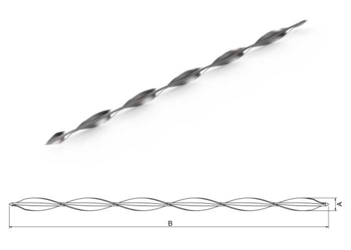 Remedial Wall Tie for Masonry Walls by Cerra Metal Works