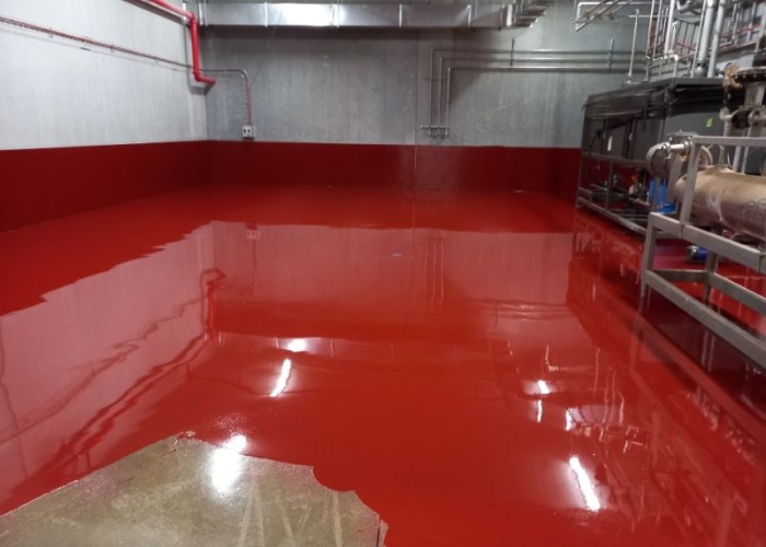 Self-Levelling Epoxy for Warehouse Flooring by Danlaid