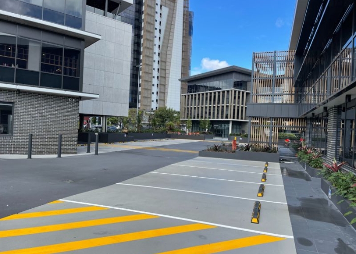 Waterproof Coating for Outdoor Car Parks by Danlaid