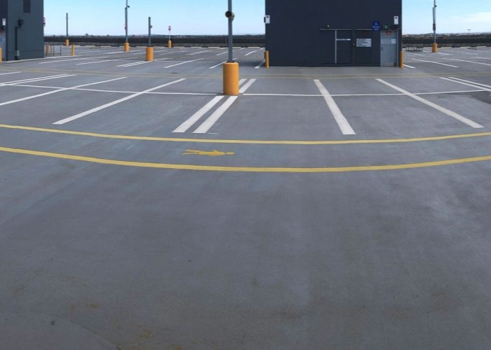 Waterproof Coating for Outdoor Car Parks by Danlaid