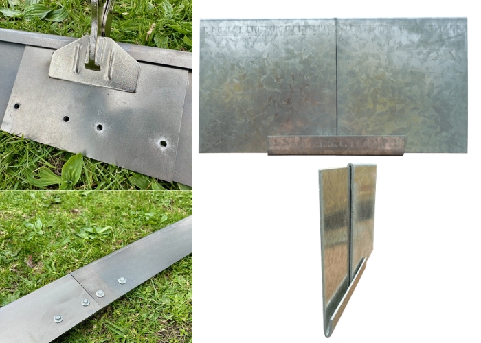 Connectors for Metal Garden Edging by FormBoss