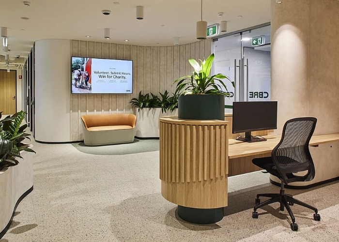Key-Geo Panels for Curved Ceiling Design by Keystone Linings