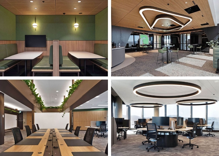 Decorative MDF Panels for Deloitte Canberra Office from Keystone Linings