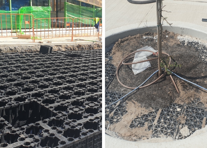 Structural Soil Vaults for Trees by KHD