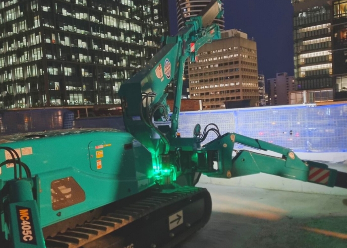 Mini Crane Hire for Rooftop Projects by Preston Hire
