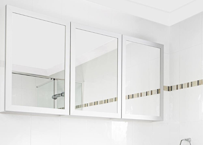 Aluminium Framed Cabinet Doors by polytec