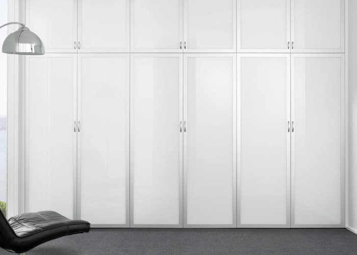 Aluminium Framed Cabinet Doors by polytec