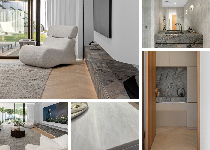Natural Stone Applications for Residential Interiors from RMS Marble