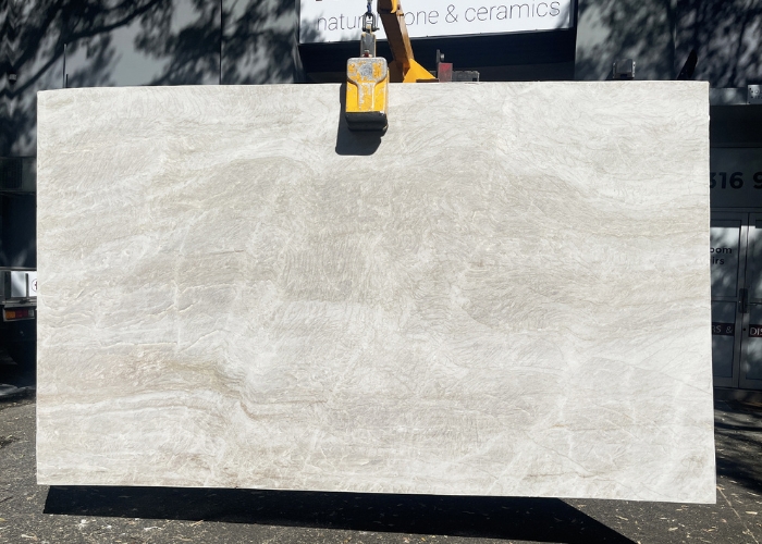 Taj Mahal Quartzite Slabs by RMS Marble