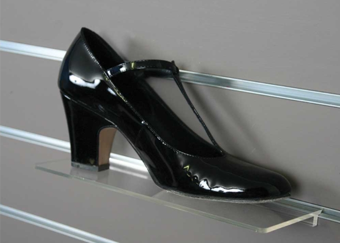 Acrylic Shelf Display for Shoes by SI Retail