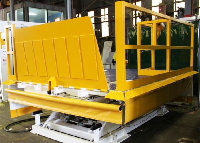 Dock Scissor Lifts for Supermarkets by Southwell Lifts & Hoists