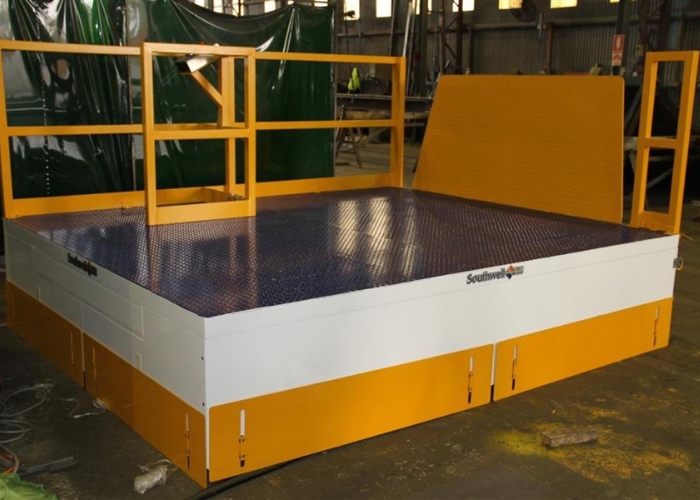 Dock Scissor Lifts for Supermarkets by Southwell Lifts & Hoists